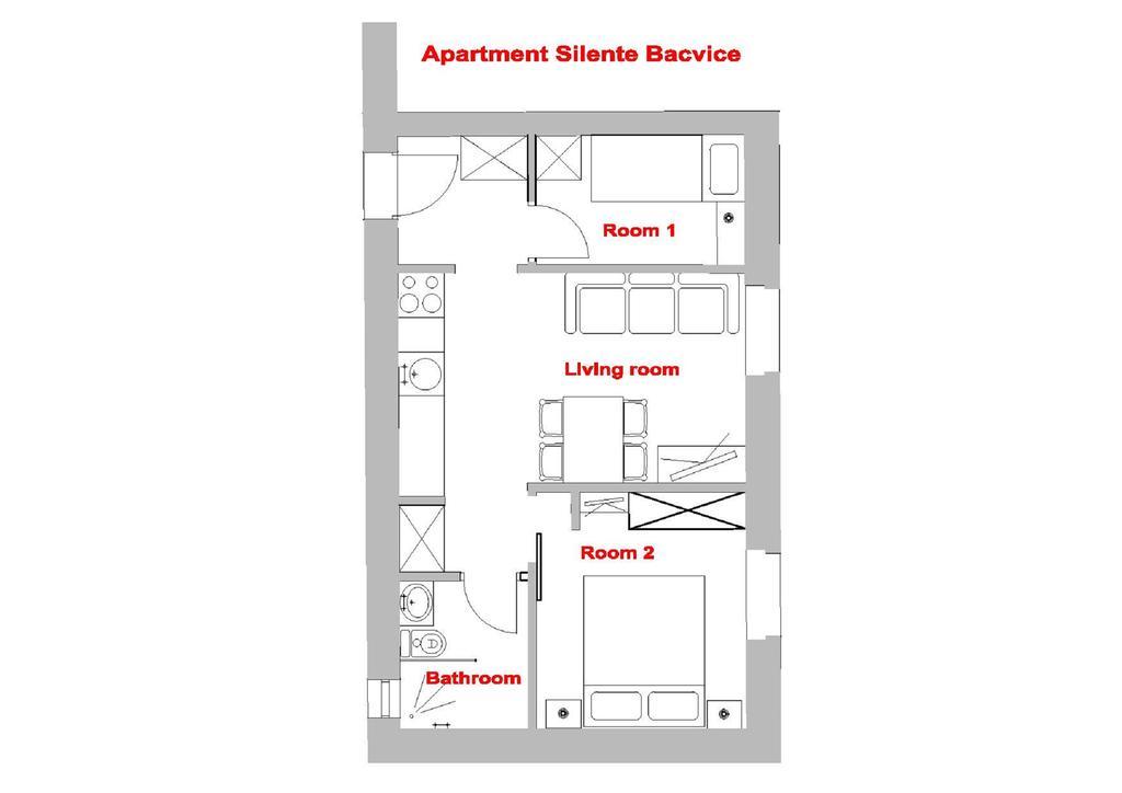 Luxury Rooms And Apartment Silente Bacvice Split Eksteriør billede